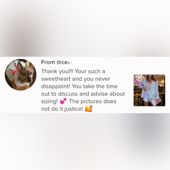 Opal Iridescent Sequin 2 Piece Set, Blazer+Shorts 🌺Available Now🌺FIRM - Picture 5 of 5